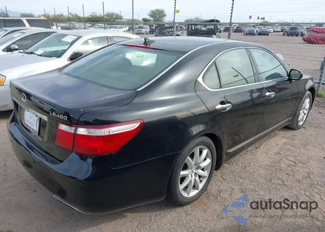 2008 Lexus Ls 460 from USA, damaged, VIN JTHBL46F585065880